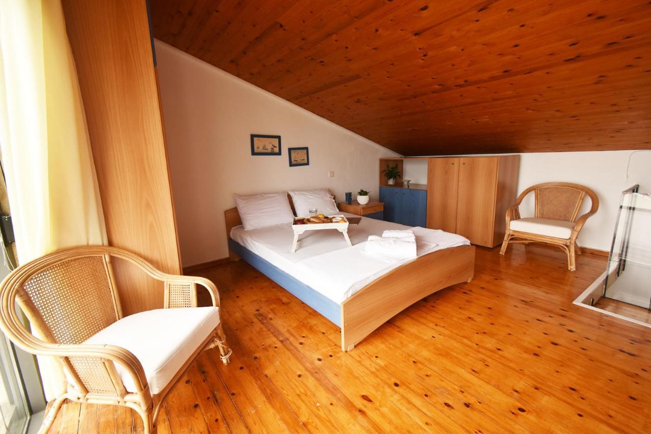 Olia Sea View Shared Pool Villa, Nea Fokea Exterior photo